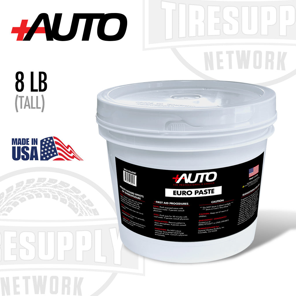 +AUTO | Euro Paste 8lb Universal Tire Mounting | Tall Bucket (PA-EP8T)