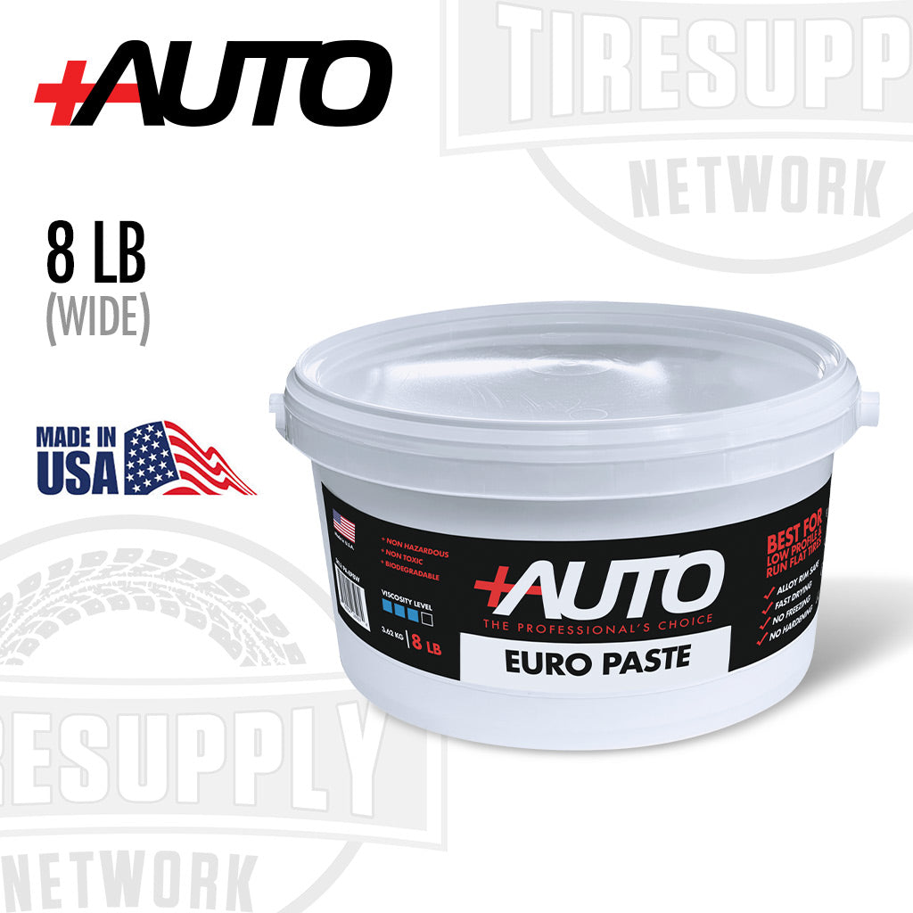 +AUTO | Euro Paste 8lb Universal Tire Mounting | Wide Profile Bucket (PA-EP8W)