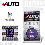 +AUTO | 3 oz Tire Balancing Beads, Drop-In Bag with Valve Cap & Valve Core (PA-BB03)