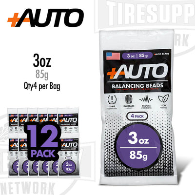 +AUTO PA-BB03 balancing beads 3oz, 85g, quantity 4 per bag, 12 pack
