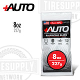 Package of +AUTO balancing beads with branding and product details on a white background. PA-BB08
