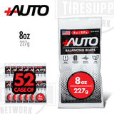 +AUTO | 8 oz Tire Balancing Beads, Drop-In Bag with Valve Cap & Valve Core (PA-BB08)