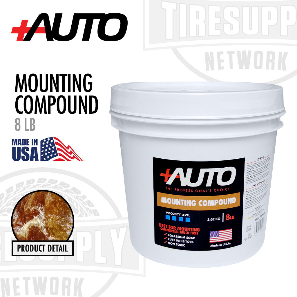 +AUTO | Mounting Compound - Heavy Duty Tire Mounting Lube - 8lb Bucket (PA-MC8)