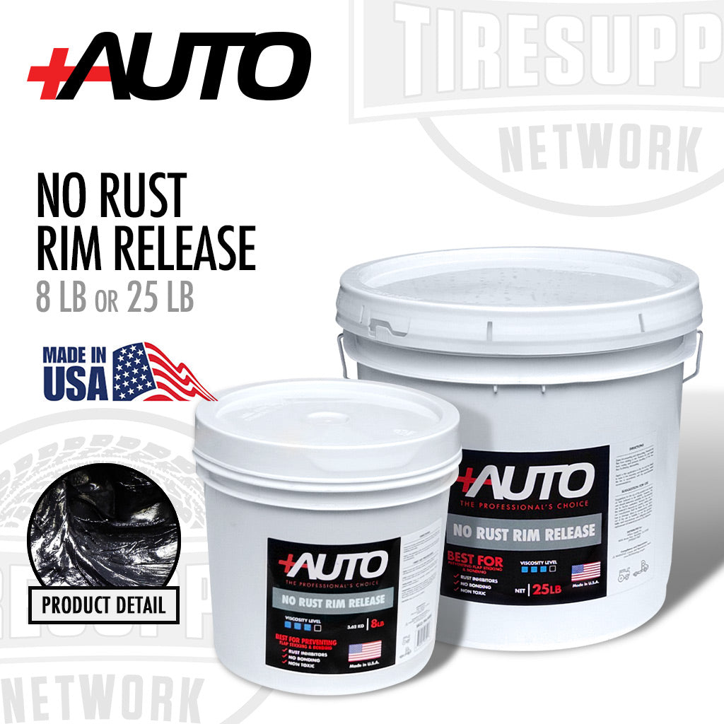 +AUTO | No Rust Rim Release - Thick Tire Mounting Lube - Choose 8 lb or 25 lb Bucket (PA-NR*)