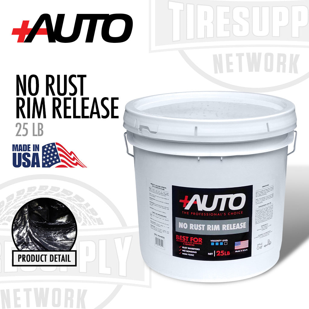 +AUTO | No Rust Rim Release - Thick Tire Mounting Lube - Choose 8 lb or 25 lb Bucket (PA-NR*)