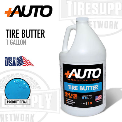 +AUTO tire butter 1 gallon mounting