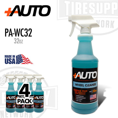 +AUTO PA-WC32 | Water-Based Wheel Cleaner for Adhesive Wheel Weights - 32 oz Bottle