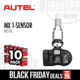 Autel | 10-Pack MX 1-Sensor Press-In TPMS - Metal (1-SensorM*) or Rubber (1-SensorR*)