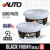 +AUTO | 2-Pack Euro Paste - Universal Tire Mounting Lube - 8lb Wide Bucket (PA-EP8W)