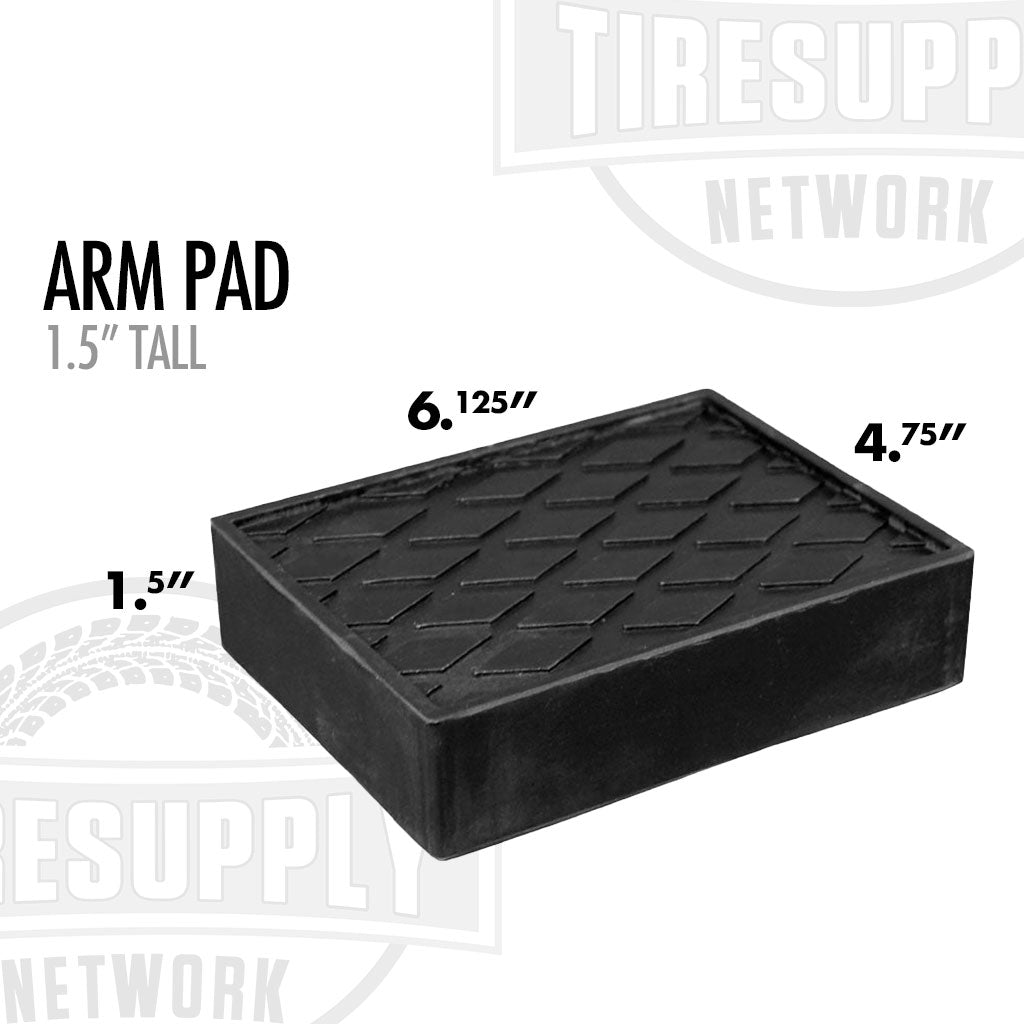 SVI | 1.5" Tall - Rubber Arm Pad Adapter for Vehicle Lifts - Replaces Rotary FJ2427 (BH-9756-86*)
