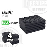 3" Tall - Rubber Arm Adapter for Rotary Lifts (BH-9756-87)