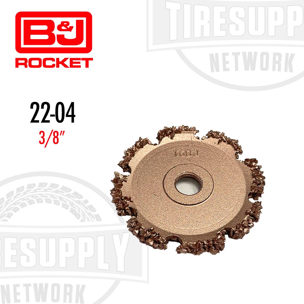 B&J Rocket | 22-04 3/8" SAE AH 16 Grit (38481A1)