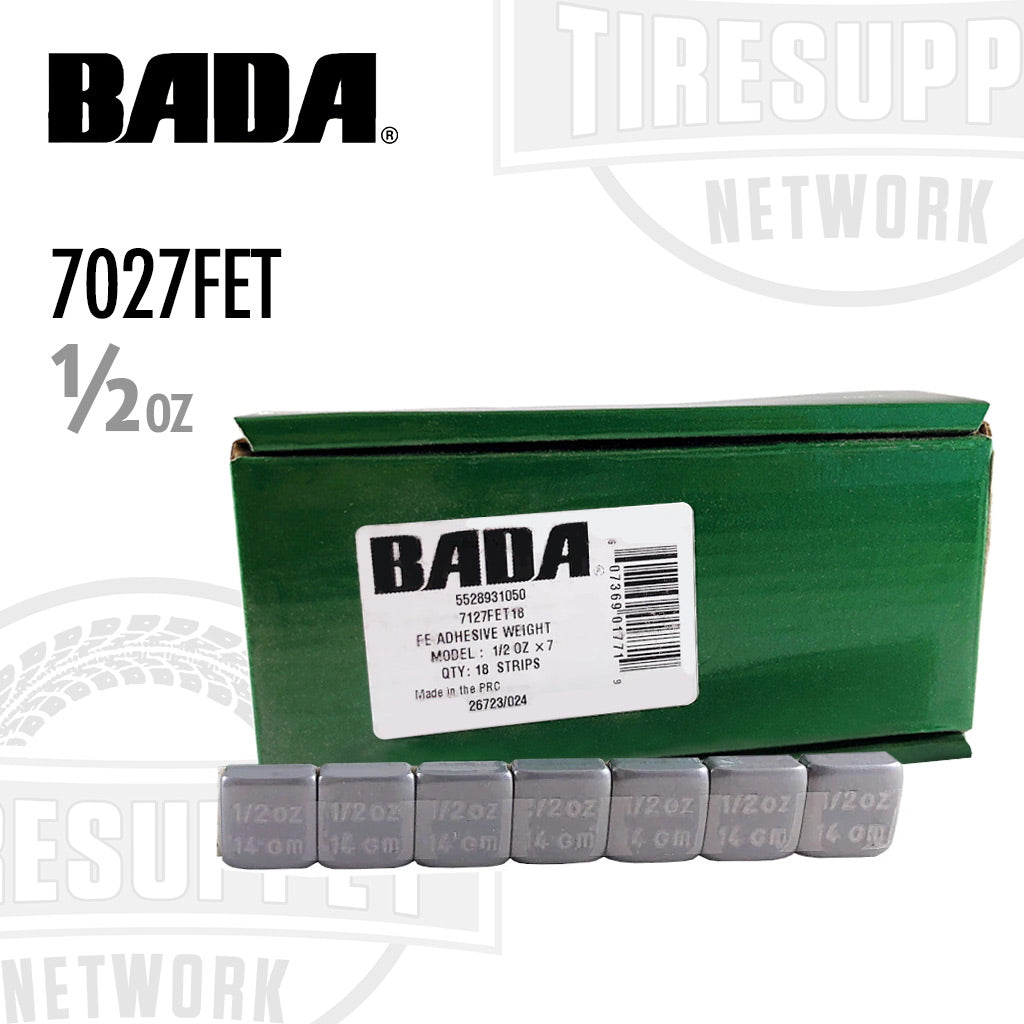 BADA | Steel 1/2 oz Truck Stick-On Adhesive Tape-A-Weight (7127FET)