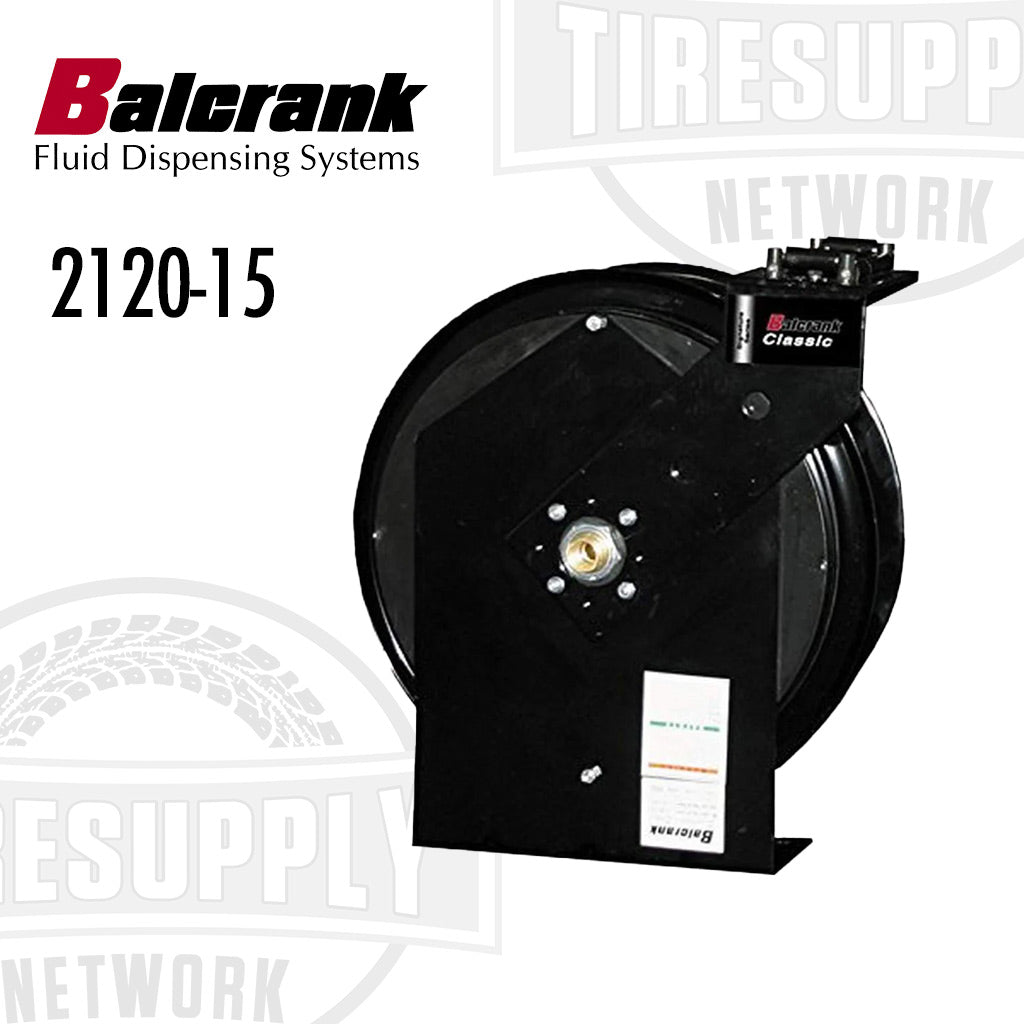 Balcrank | Classic Low Pressure Air/Water 50′ x 3/8″ ID Hose Reel (2120-15)