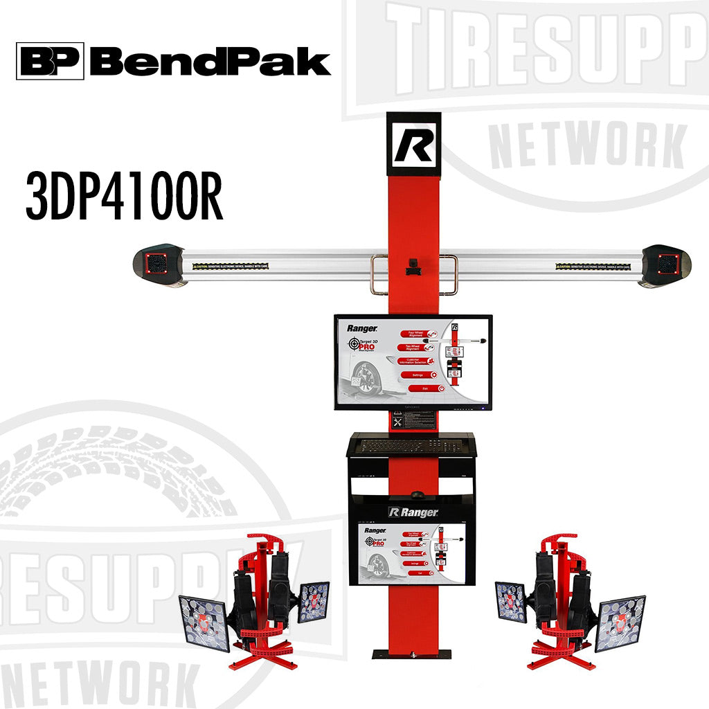 BendPak | Ranger 3DP4100R Target 3D Pro Imaging Complete Wheel Aligner (5140101)