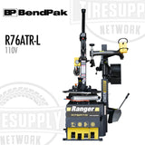 BendPak | Ranger R76ATR-L Tilt-Back Single Assist Right-Tower Tire Changer, 30″ Capacity, Low-Voltage (5140167)