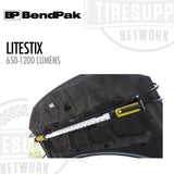 BendPak | LITESTIX LS36MDX Rechargeable LED Work Light, 49″ to 79″ Length, 650 to 1200 Lumens (5150063)