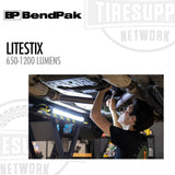 BendPak | LITESTIX LS36MDX Rechargeable LED Work Light, 49″ to 79″ Length, 650 to 1200 Lumens (5150063)