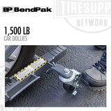 BendPak | Ranger RCD-1500MP GoCart Mechanical Vehicle Dollies, Set of 2, 1500-lb Capacity (5150079)