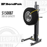 BendPak | RWS-200WL Rechargeable Portable Wheel Lift, 200 lb Capacity, Lithium-Ion Power (5150087)