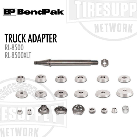 BendPak truck adapter set with various components on a white background. 5150161
