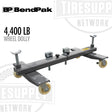 BendPak 4,400 LB wheel dolly with visible branding on a white background. 5150409