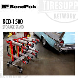 BendPak Ranger RCD-1500 | GoCart Storage Stand for RCD-1500 & RCD-1500EX Car Dollies, Stores 4 Units