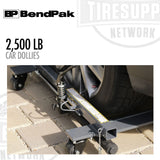 BendPak Ranger RCD-2500 | GoCart Mobile Wheel Jack Car Dollies, Set of 2, 2500-lb Capacity