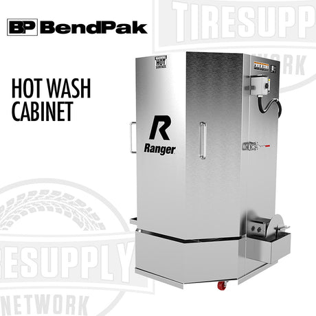 Hot wash cabinet with BendPak and Ranger branding on a white background 5155051