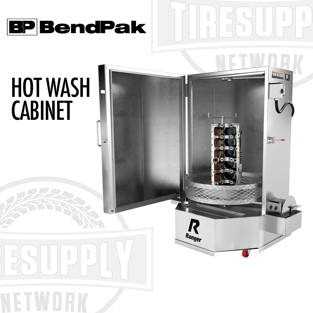Bendpak | Powerful, Safe and Rapid Hot Wash With Stainless-Steel Cabinet (5155051)