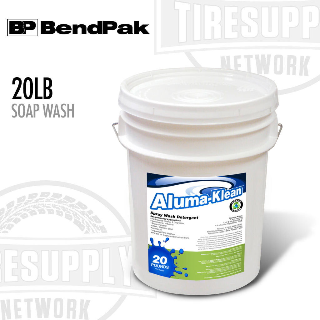 Aluma-Klean soap wash container with BendPak branding on a white background 5155096
