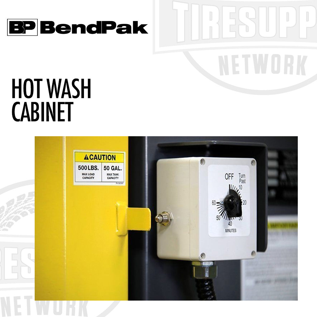 Bendpak | Powerful, Safe and Rapid Hot Wash Spray Cabinet (5155117)