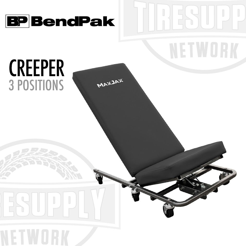 BendPak 5160119 | MaxJax Reclining Creeper Seat – Tire Supply Network