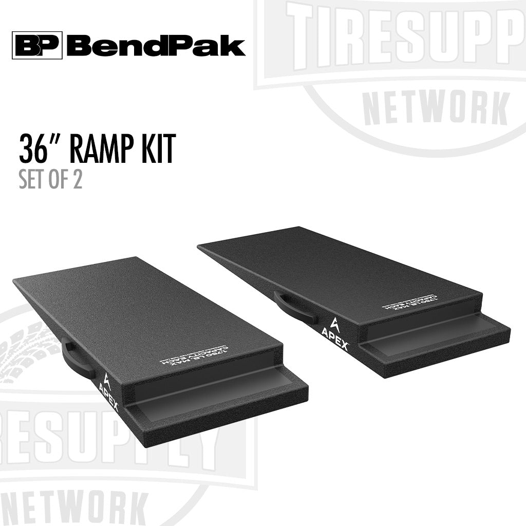 BendPak 5174138 | APEX AR-335-54-TR | 36" Lightweight Foam Trailer Ramp Kit - Set of 2