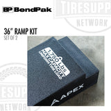 BendPak 5174138 | APEX AR-335-54-TR | 36" Lightweight Foam Trailer Ramp Kit - Set of 2