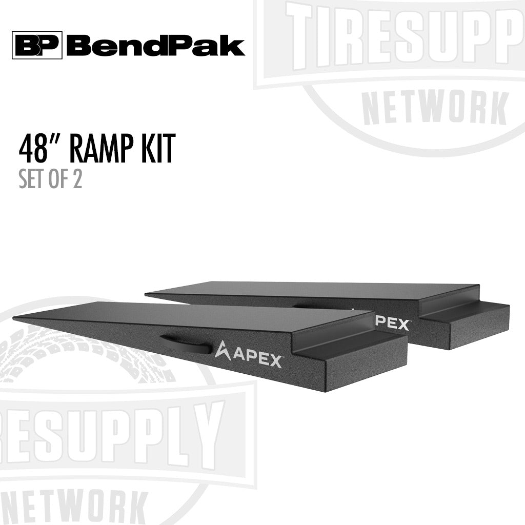 BendPak 5174145 | APEX AR-450-58-TR | 48" Lightweight Foam Trailer Ramp Kit - Set of 2