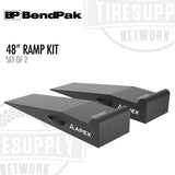 BendPak 5174146 | APEX AR-460-95-GR | 48" Lightweight Foam Garage Ramp Kit - Set of 2