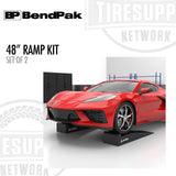 BendPak 5174146 | APEX AR-460-95-GR | 48" Lightweight Foam Garage Ramp Kit - Set of 2
