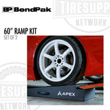 BendPak 5174157 | APEX AR-570-66-TR | 60" Lightweight Foam Trailer Ramp Kit - Set of 2
