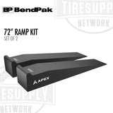 BendPak 5174162 | APEX AR-610-95-GR | 72" Lightweight Foam Garage Ramp Kit - Set of 2