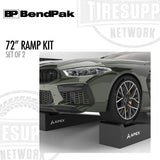 BendPak 5174162 | APEX AR-610-95-GR | 72" Lightweight Foam Garage Ramp Kit - Set of 2