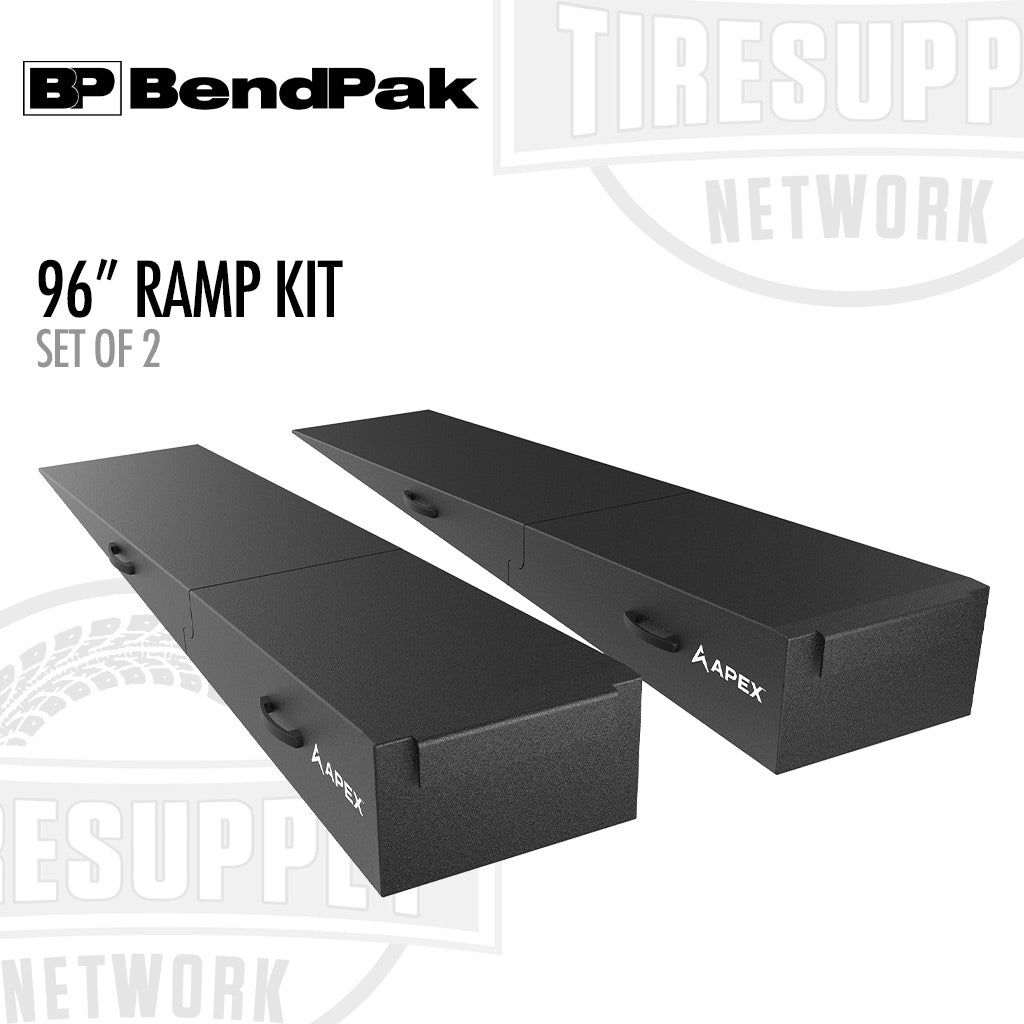 BendPak 5174170 | APEX AR-911-6-LR | 96" Lightweight Foam 4-Post Ramp Kit - Set of 2