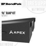 BendPak 5174170 | APEX AR-911-6-LR | 96" Lightweight Foam 4-Post Ramp Kit - Set of 2