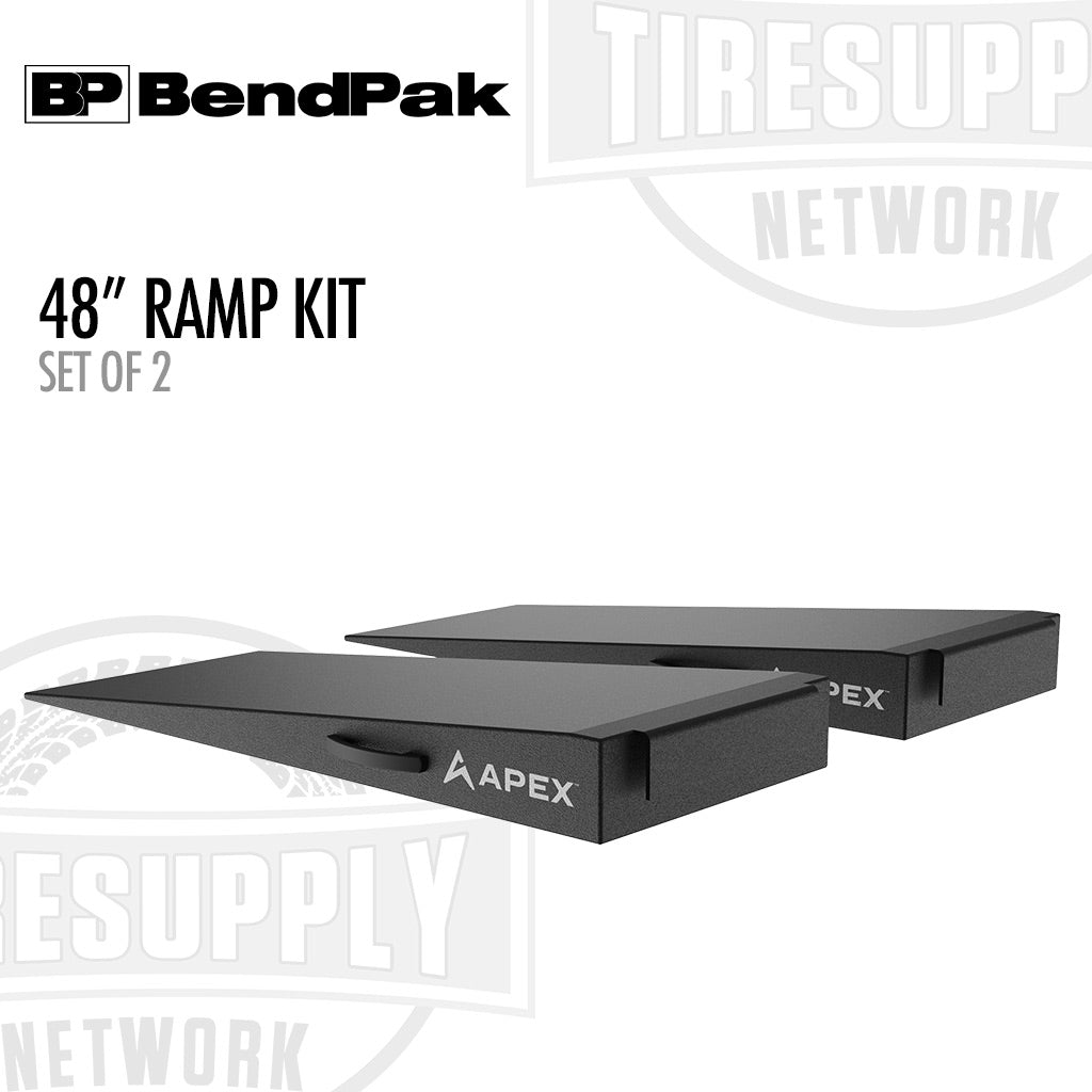 BendPak 5174172 | APEX AR-45-57-LR | 48" Lightweight Foam 4-Post Ramp Kit - Set of 2