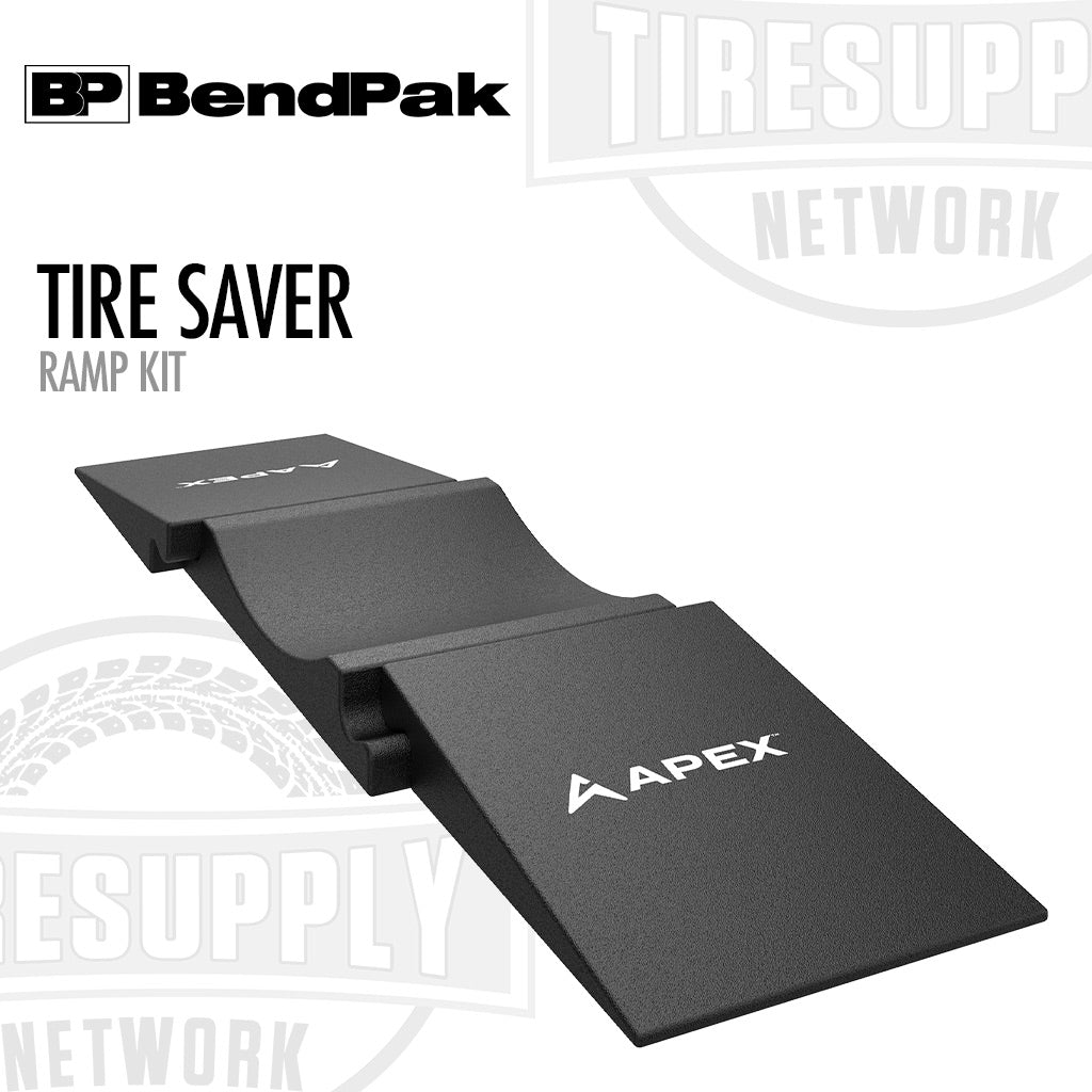 BendPak 5174410 | APEX AR-2437-9-TS | Lightweight Foam Tire-Saver Ramp Kit - Set of 4