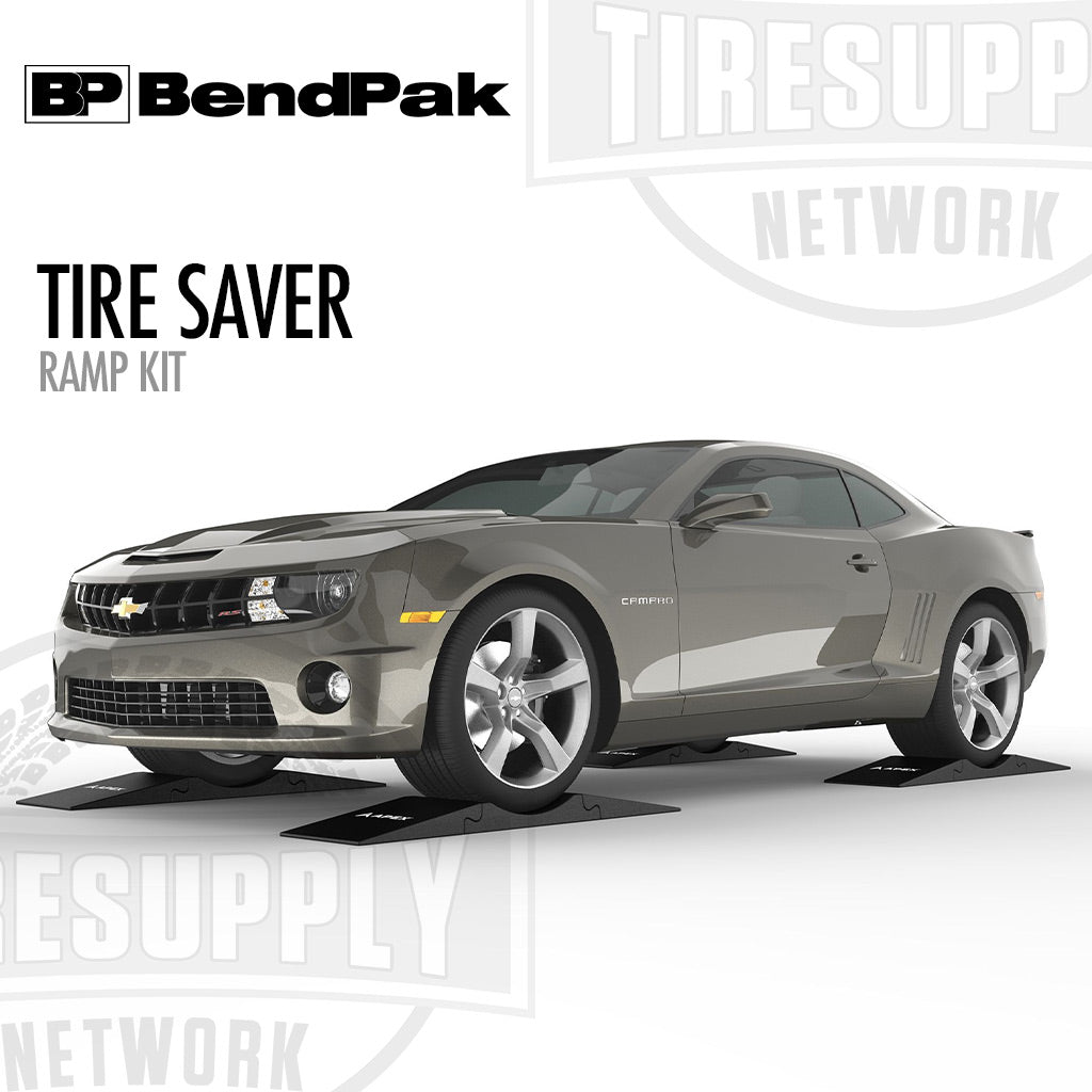 BendPak 5174410 | APEX AR-2437-9-TS | Lightweight Foam Tire-Saver Ramp Kit - Set of 4