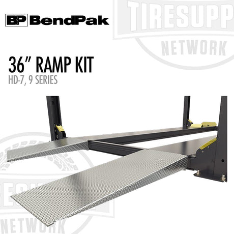 BendPak 36-inch ramp kit with visible branding on a white background. 5174497