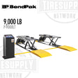 BendPak 5175133, P-9000LT, low rise open center pit style, 9000 capacity