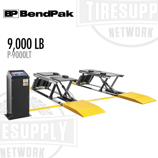 BendPak 5175133, P-9000LT, low rise open center pit style, 9000 capacity