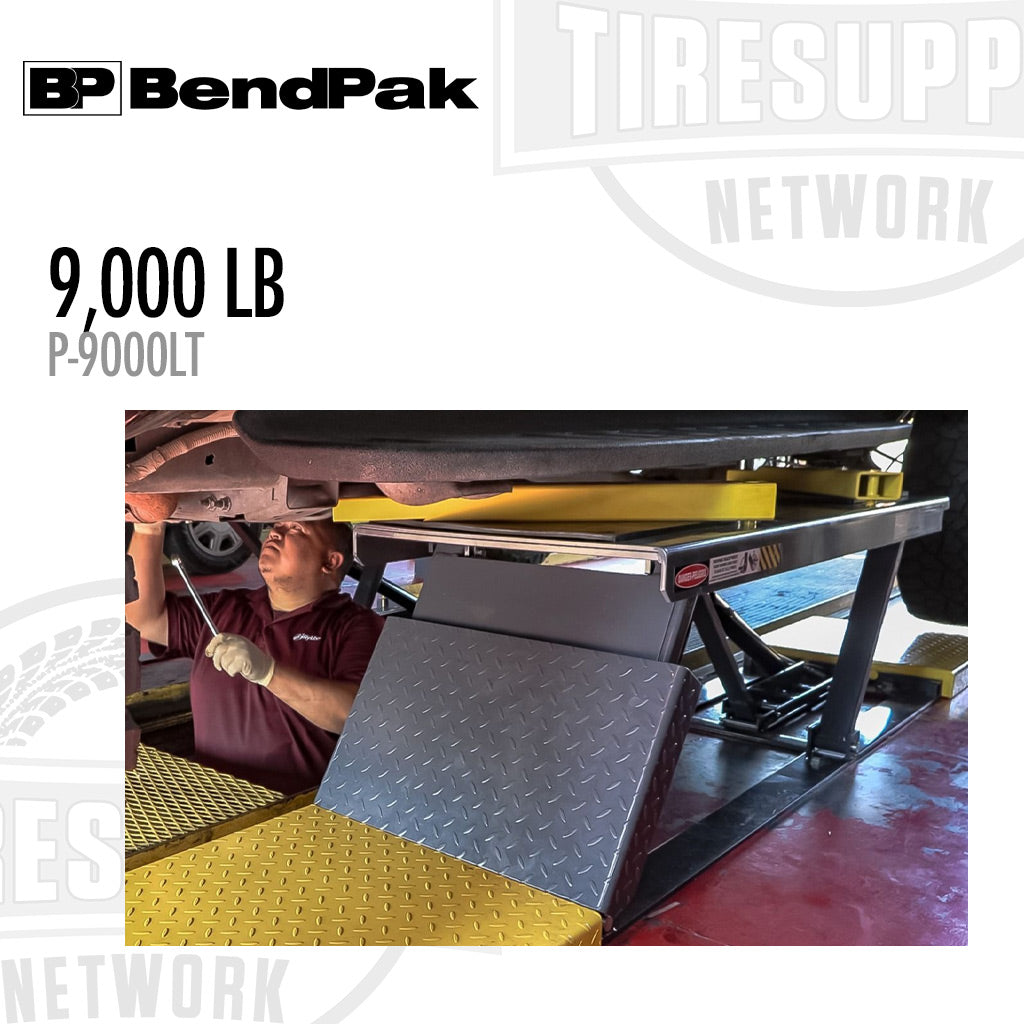 BendPak | Scissor Lift 9,000-lb Capacity - Open-Center Pit-Style - Low-Rise - P-9000LT (5175133)